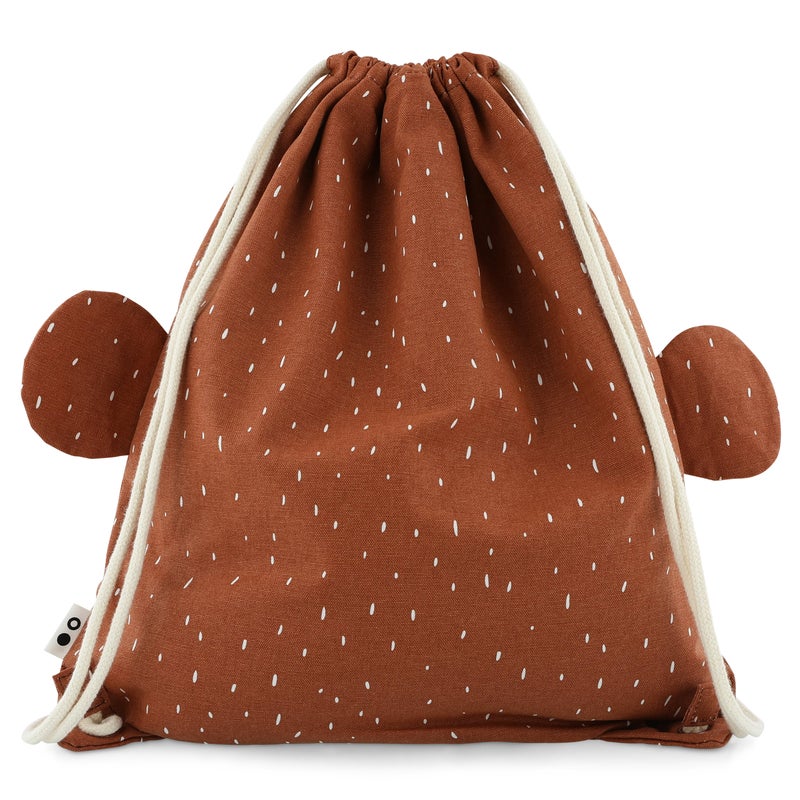 Trixie Kids Drawstring Bag - 15.7 Inch/40 cm - Mr. Monkey - Image 1